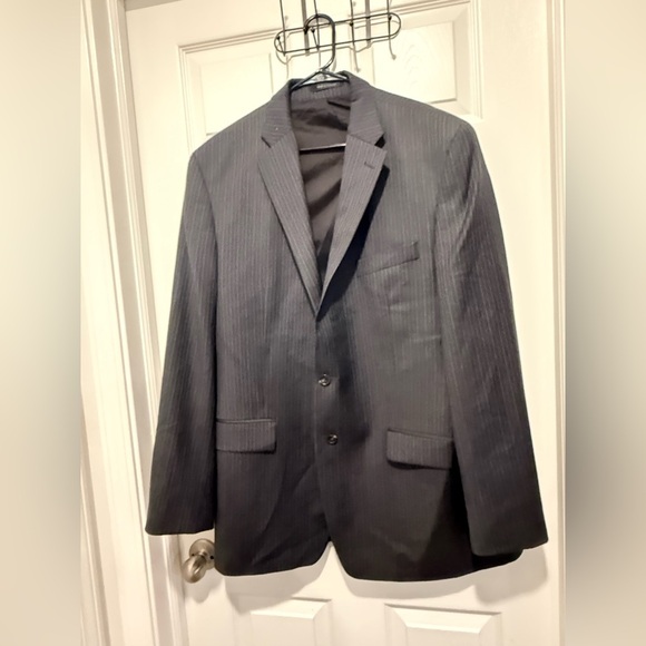 Lauren Ralph Lauren Wool Pinstripe Business Suit 44L , 38x30. - Picture 3 of 15